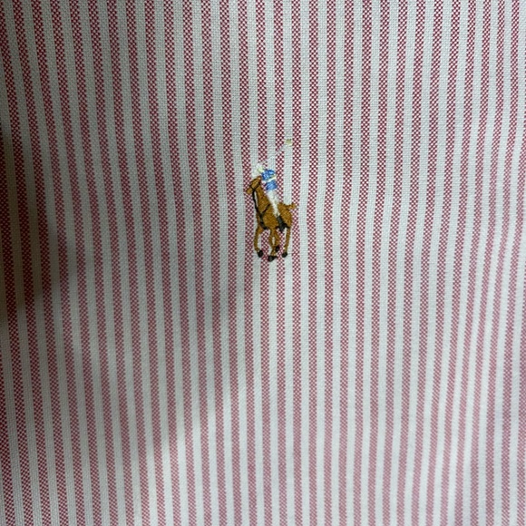 Men's XXL Red Polo by Ralph Lauren Shirt EUC w/Logo 27’’ X 35.’ - Picture 8 of 8